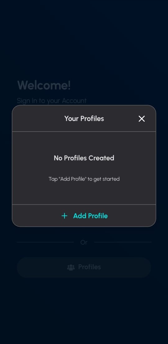 Add Profile